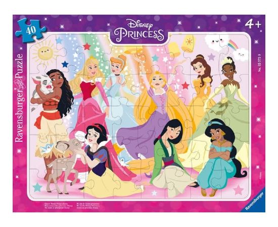 Ravensburger Frame Puzzle 40 pc Our Disney Princesses