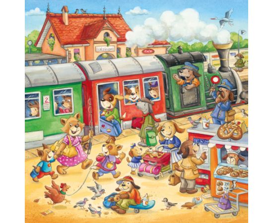 Ravensburger Puzzle 3x49 pc Holidays in the Countryside