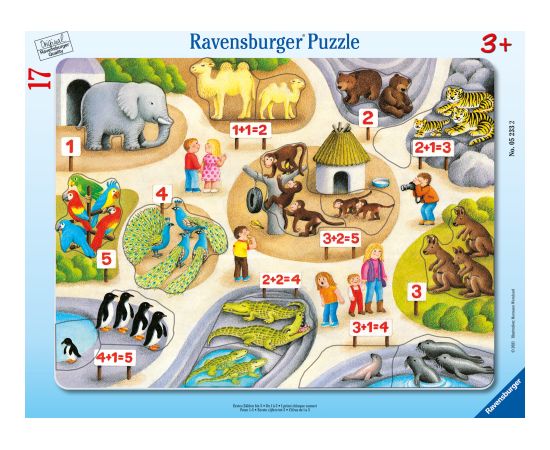 Ravensburger Frame Puzzle 17 pc Reading 5