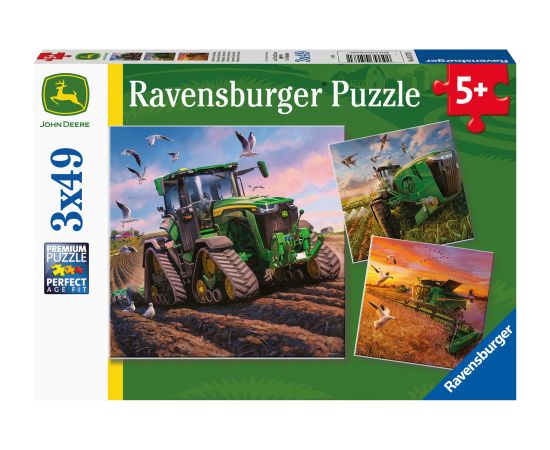 Ravensburger Puzzle 3x49 pc John Deere Season