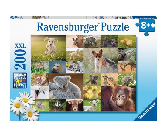 Ravensburger Puzzle 200 pc Baby Animals