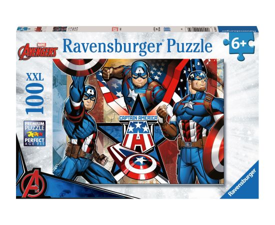 Ravensburger Puzzle 100 pc Captain America