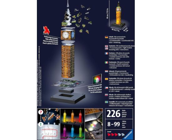 Ravensburger 3D Big Ben: Night Edition