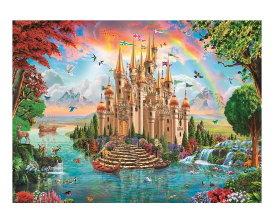 Ravensburger puzzle 100 pc Rainbow castle