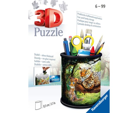 Ravensburger 3D Puzzle Pencil Cup Leopard