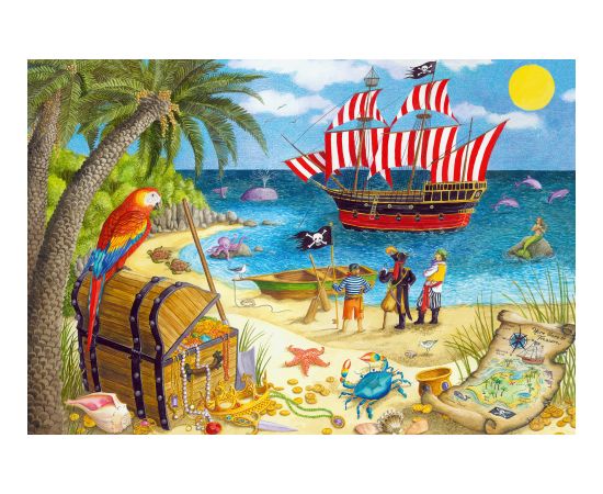 Ravensburger Puzzle 2x24 pc Pirates and Mermaids