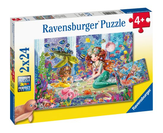 Ravensburger Puzzle 2x24 pc Mermaids