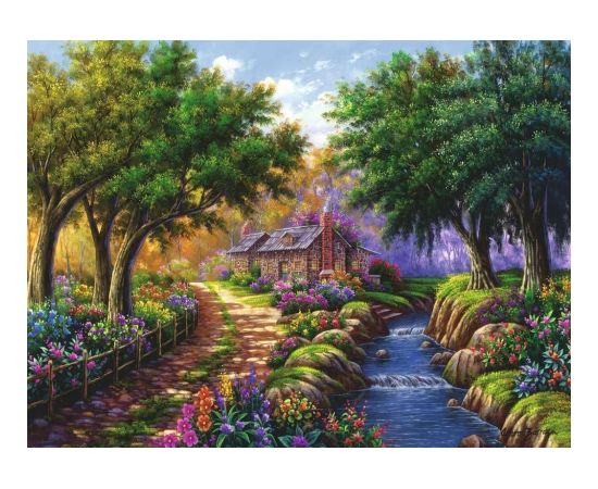 Ravensburger Puzzle 1500 pc A House by the Lake