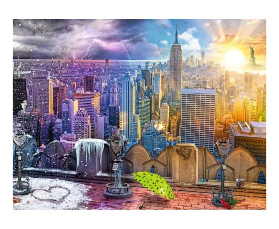 Ravensburger Puzzle 1500 pc Seasons in New York