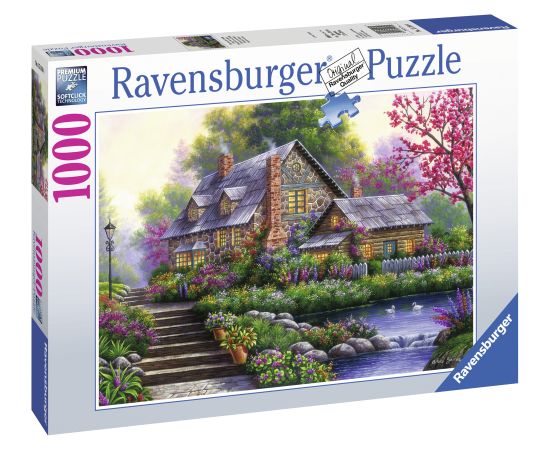 Ravensburger pusle 1000 tk Romantiline maamaja