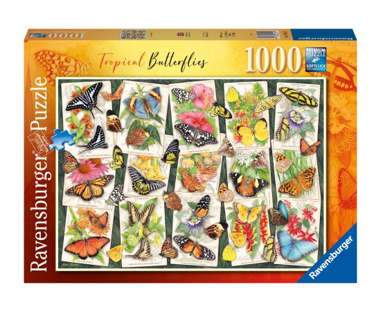 Ravensburger puzzle 1000 pieces Exotic butterflies