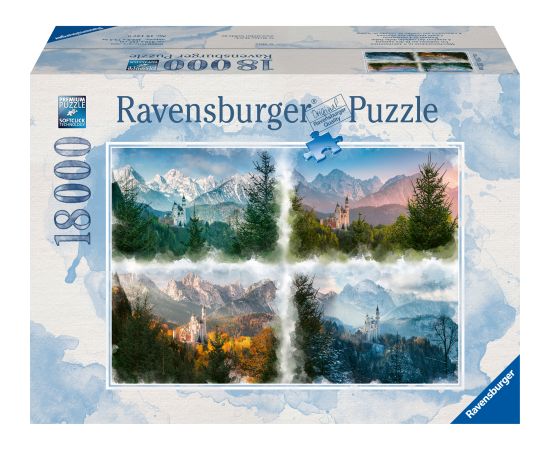 Ravensburger puzzle 18000 pc Castle Through the Seasons