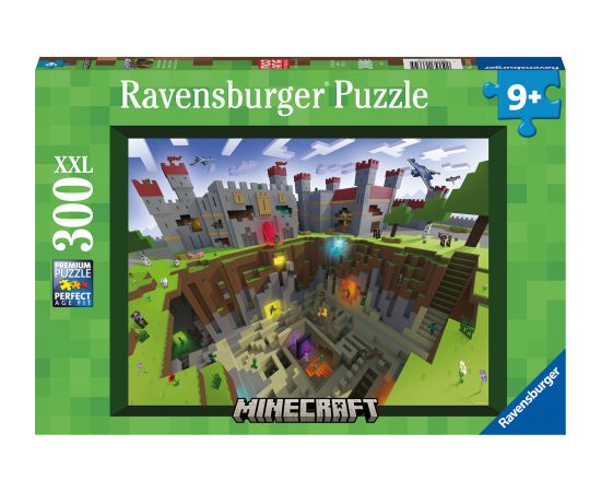 Ravensburger Puzzle 300 pc Minecraft Land Crack