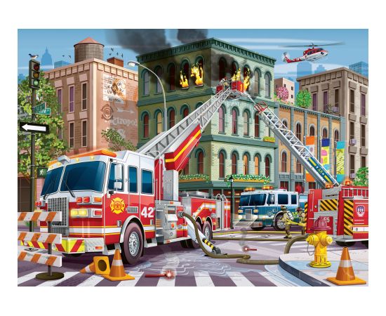 Ravensburger puzzle 100 pc Fire Trucks