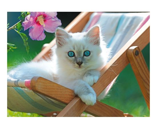 Ravensburger Puzzle 200 pc White Cat