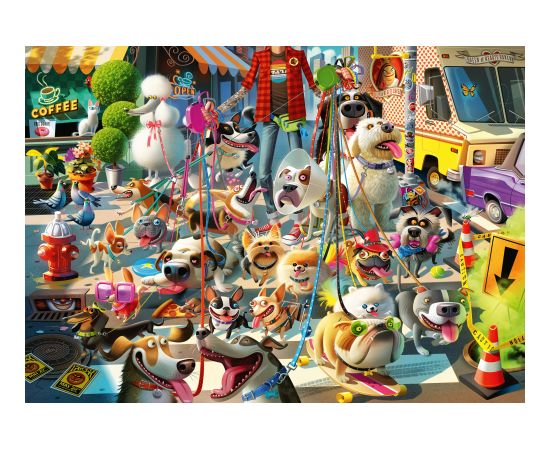 Ravensburger Puzzle 1000 pc Dog Walker