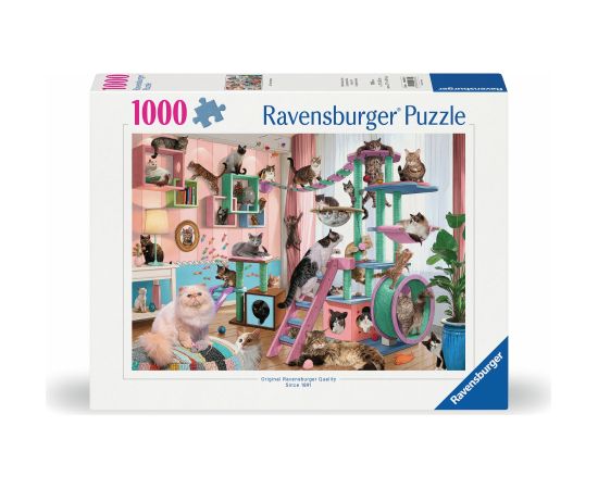 Ravensburger Puzzle 1000 pc Cat Room Paradise