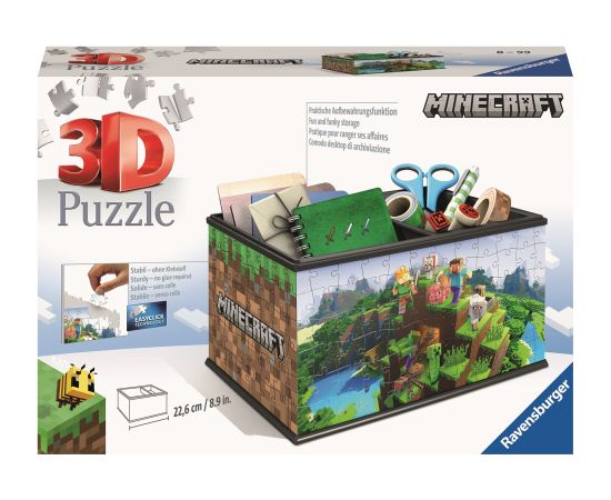 Ravensburger 3D Puzzle Storage Box Minecraft