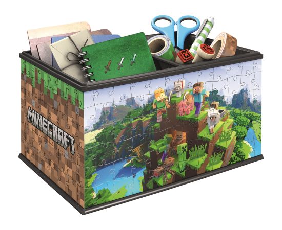 Ravensburger 3D Puzzle Storage Box Minecraft