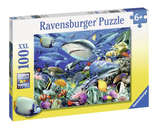 Ravensburger Puzzle 100 pc Reef of the Sharks