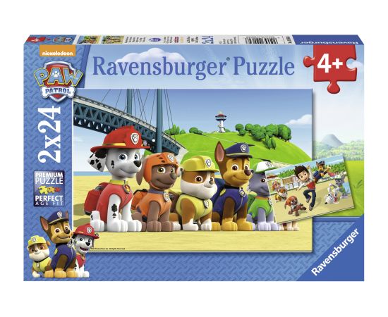 Ravensburger Puzzle 2x24 pc Paw Patrol