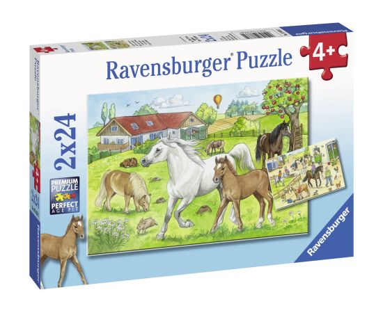 Ravensburger Puzzle 2x24 pc Horses