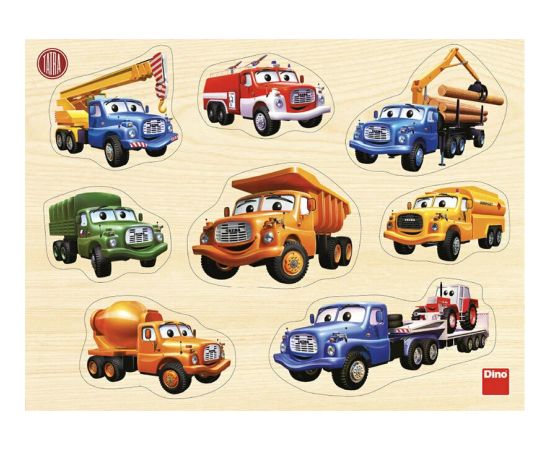 Dino Wooden Puzzle 8 pc Tatra