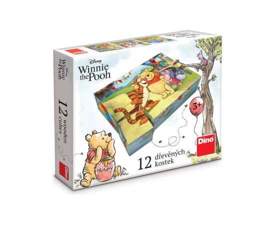 Dino Cube Puzzle 12 pc Winnie The Pooh And Friends