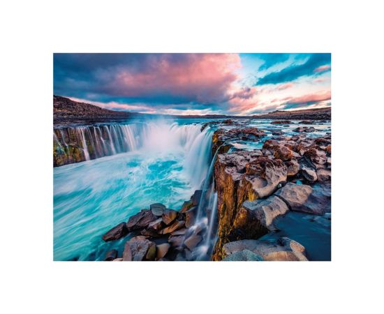 Dino Puzzle 2000 pc Waterfall of Selfoss