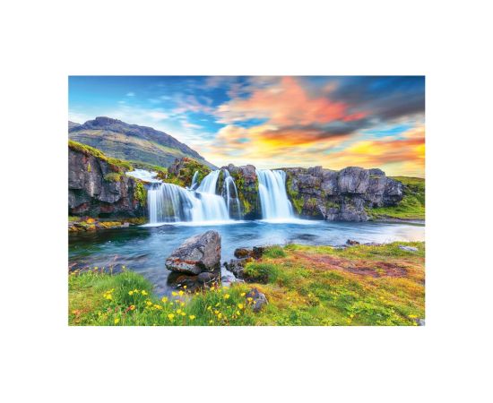 Dino Puzzle 500 pc Icelandic Waterfalls