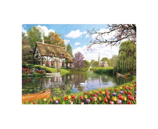 Dino Puzzle 500 pc Cottage by the Water