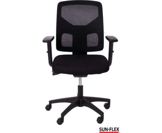 Krēsls SUN-FLEX OFFICECHAIR MESH, melns