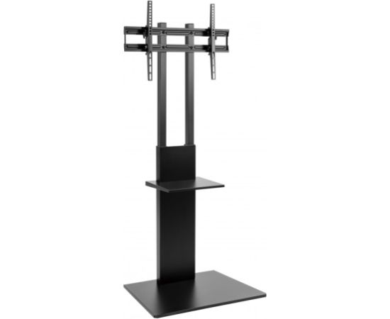 REFLECTA TV Stand Elegant 70S black 37-70inch with extra shelf max load 5kg max load TV 40kg