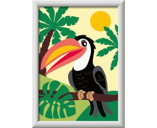 Ravensburger Paint by Numbers Toucan in the jungle