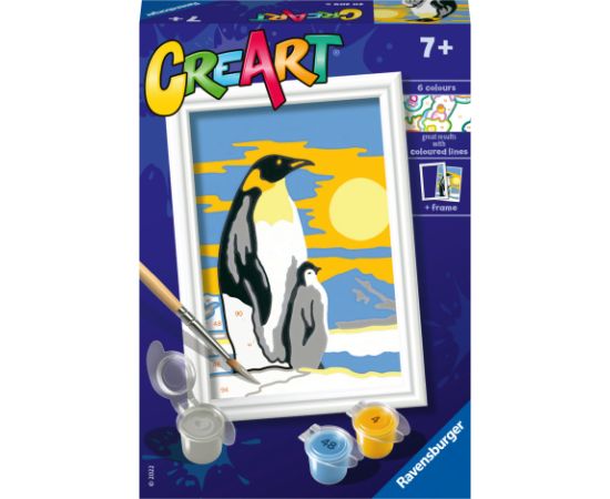 Ravensburger Paint by Numbers Penguin Family