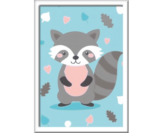 Ravensburger Paint by Numbers Cute Raccoon