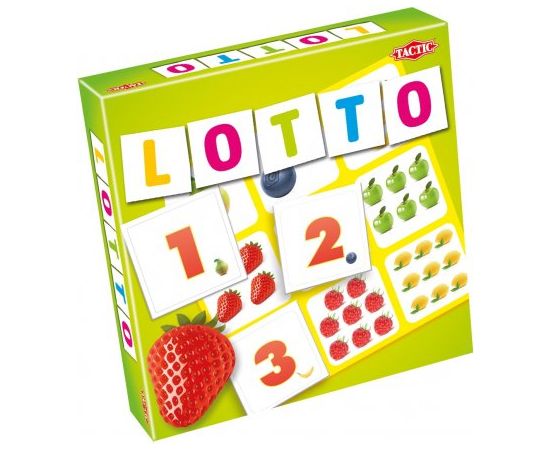 Tactic Fruits & Numbers Lotto board game