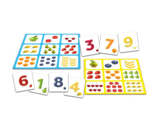 Tactic Fruits & Numbers Lotto board game