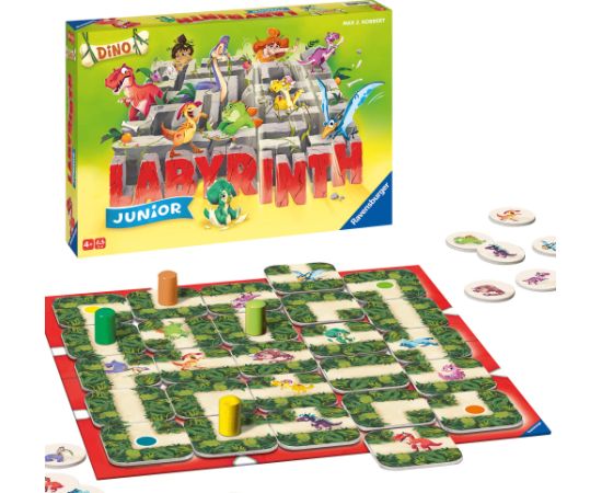 Ravensburger Board Game Junior Maze with Dinos