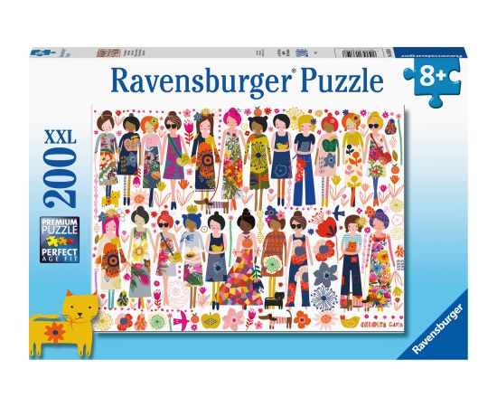 Ravensburger Puzzle 200 pc Flowers and Friends