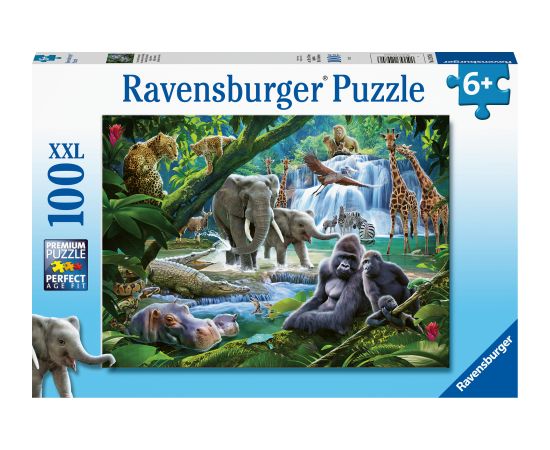 Ravensburger Puzzle 100 pc Jungle family