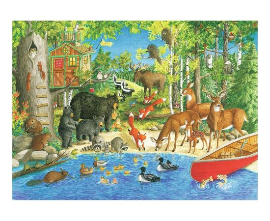 Ravensburger  Puzzle 200 pc Woodland Friends