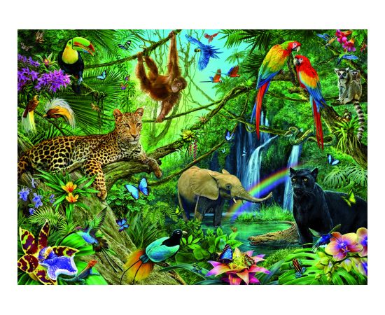 Ravensburger Puzzle 200 pc Animals in the Jungle