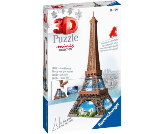 Ravensburger 3D mini puzzle 62 pc Eiffel Tower