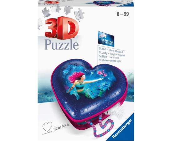 Ravensburger 3D Puzzle Heart Box Mermaids