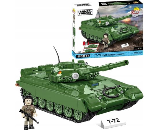 Cobi Klocki Armed Forces T-72 (East Germany/Soviet)