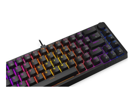 Klaviatūra Krux Atax 65% Pro RGB Outemu Red (KRX0126)