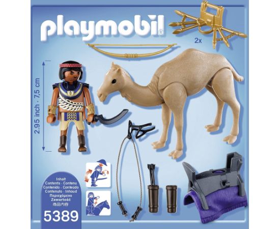 Playmobil Egipski wojownik z wielbłądem (5389)