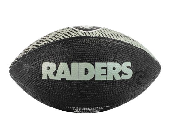 Ball Wilson NFL Team Tailgate Las Vegas Raiders Jr Ball WF4010017XBJR (7)