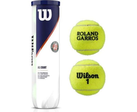 Wilson Roland Garos All Court 4 WRT116400 tennis ball (żółty)